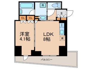 クロスレジデンス六義園の物件間取画像